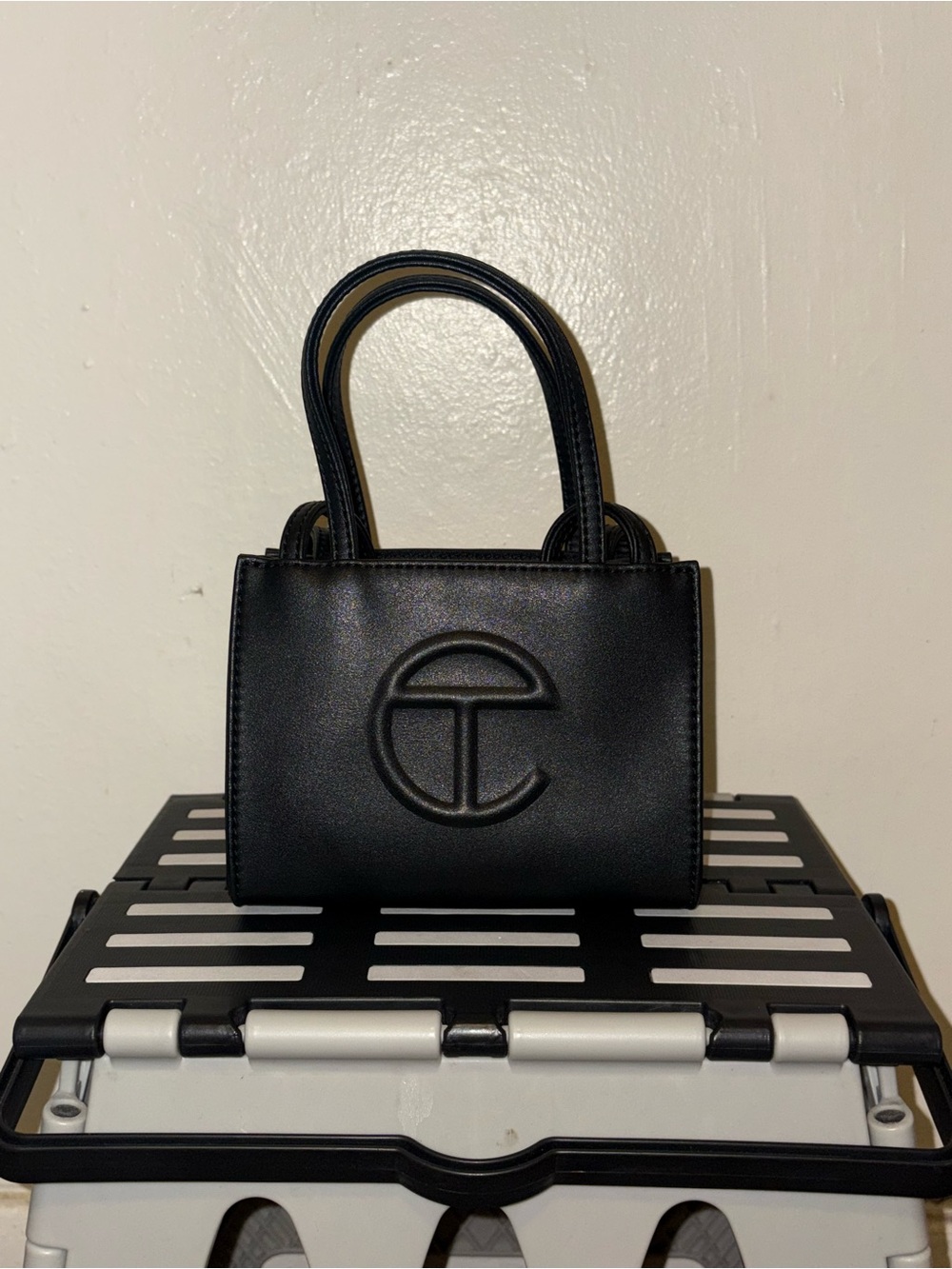 Telfar Black Small Shopping Bag